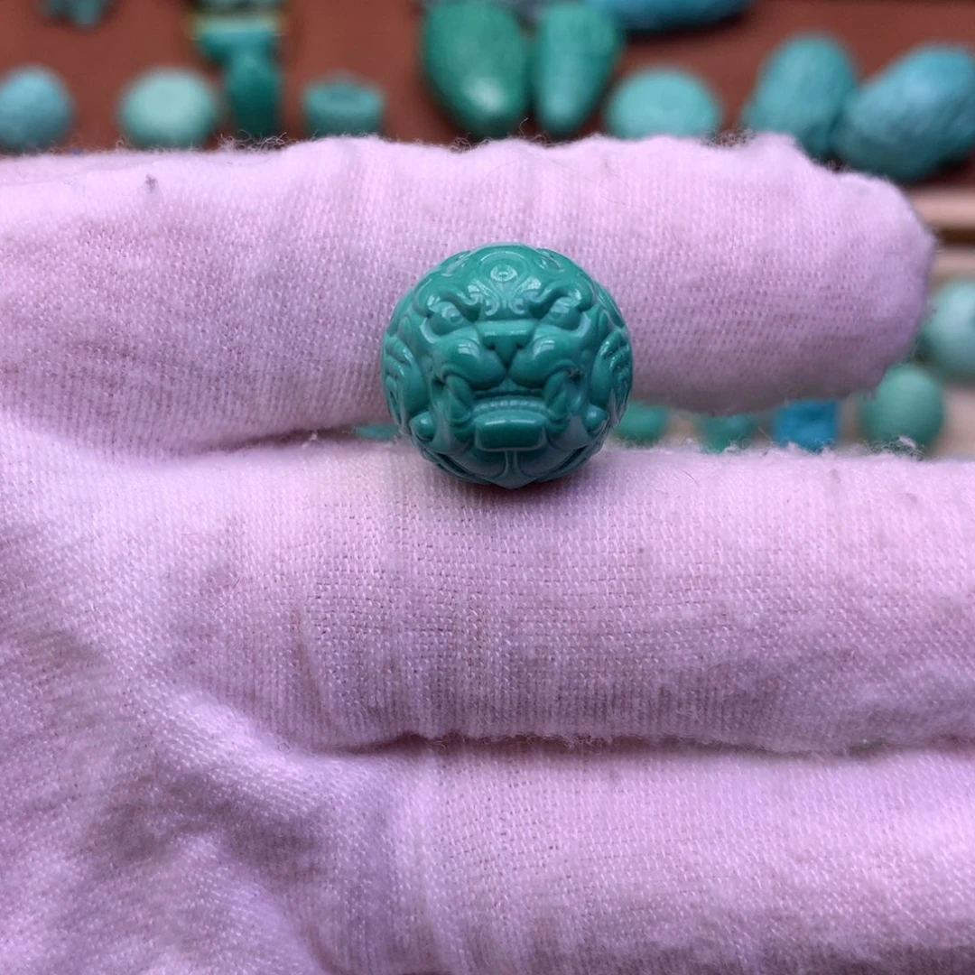 玖***号原生态散珠配珠貔貅卡15.3