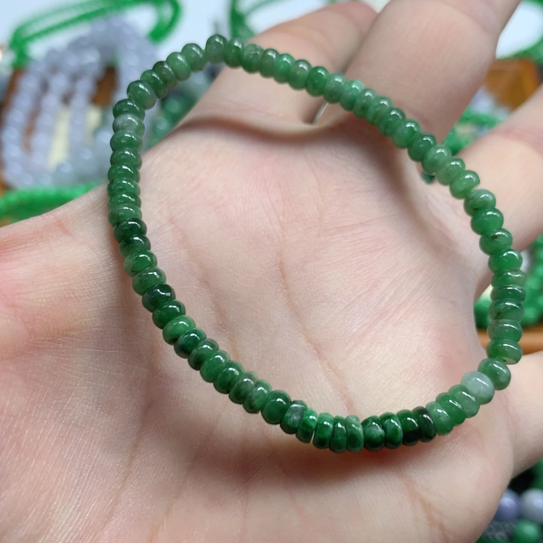 未镶嵌手链翡翠翡翠