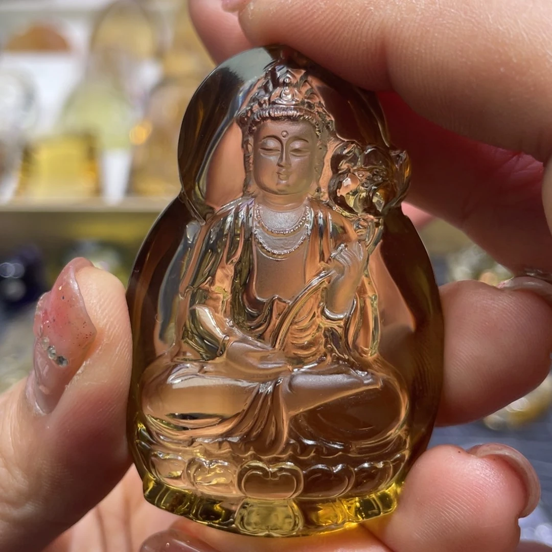 水晶颈饰未镶嵌定制