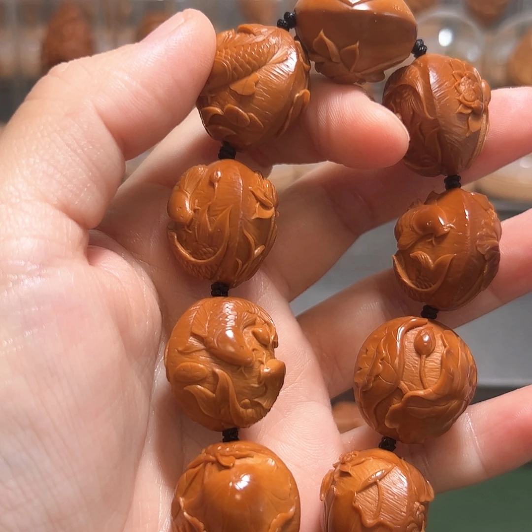敏***光橄榄核手串/手链橄榄核
