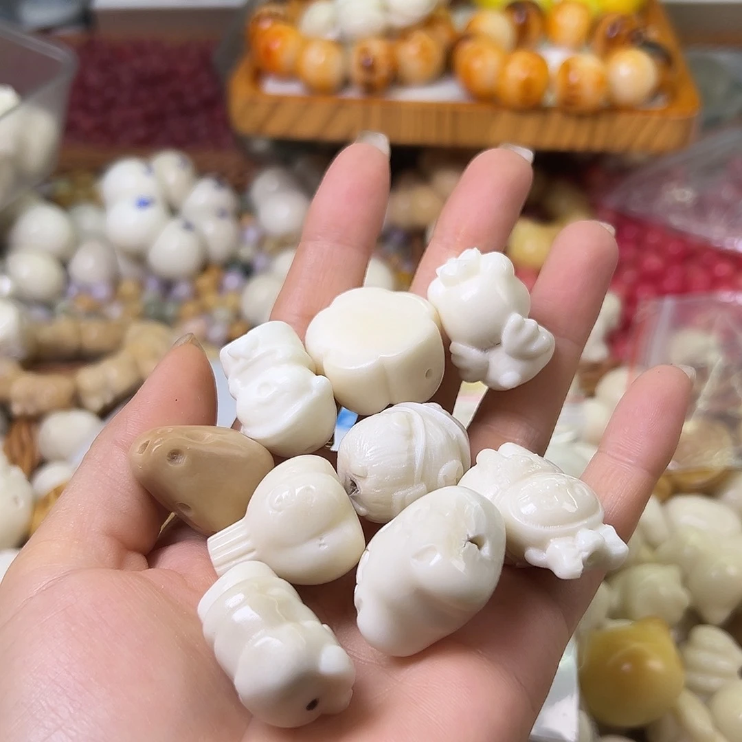 小***卜菩提根/象牙果手串瑕疵