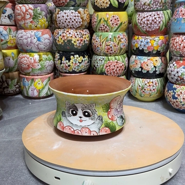 景德镇艺术手绘作品