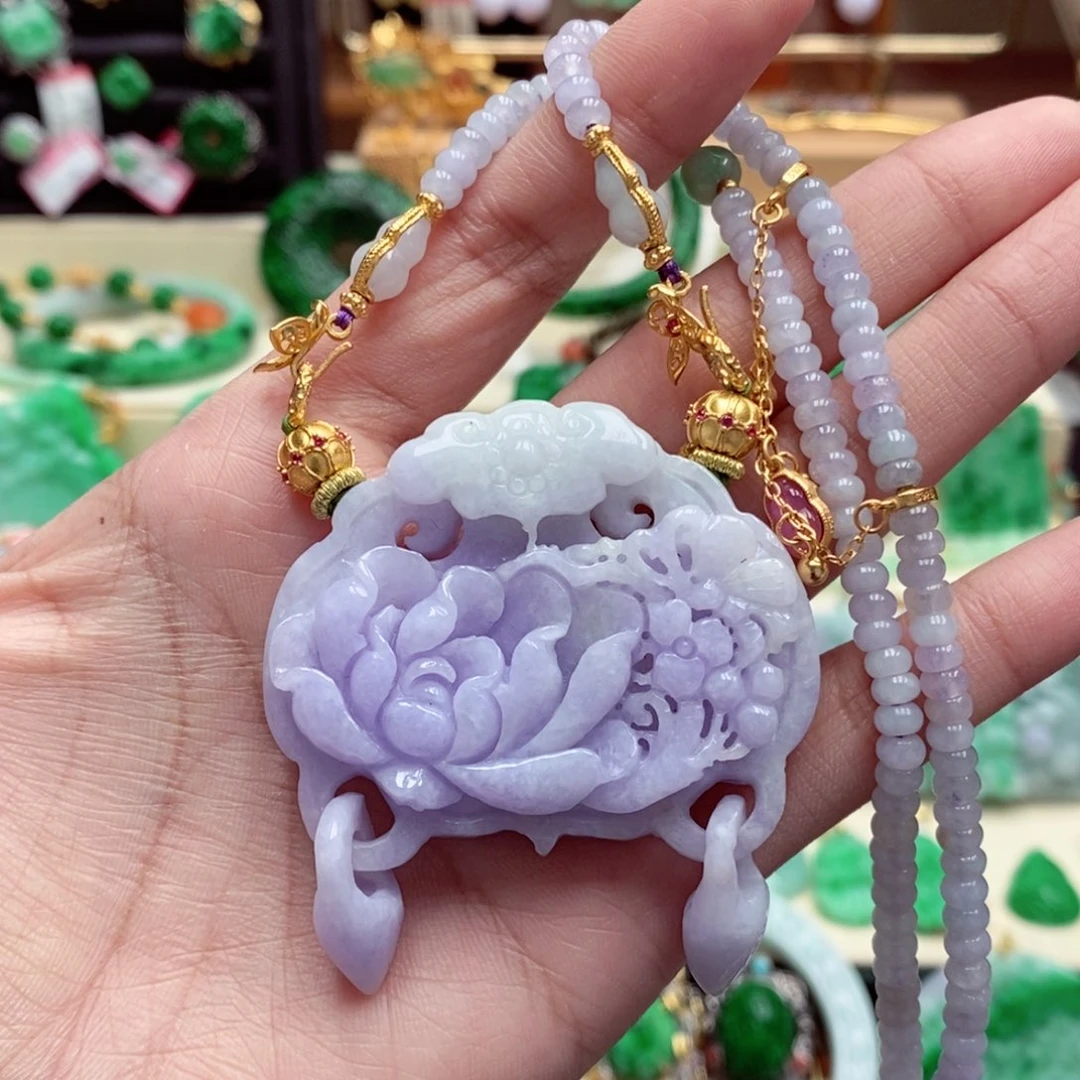 颈饰未镶嵌翡翠翡翠吊坠