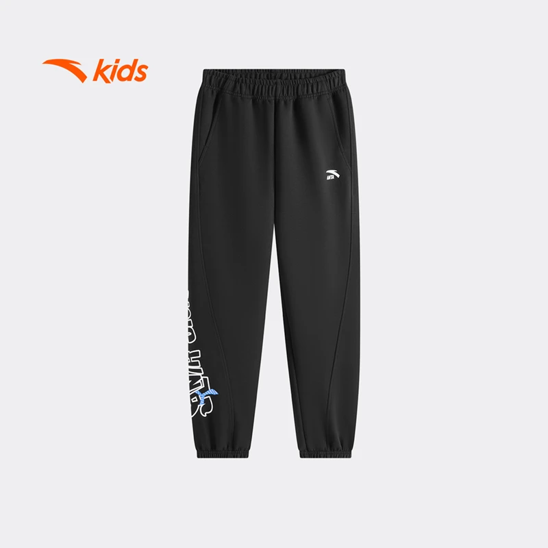 【疯狂动物城】安踏儿童针织运动长裤百搭舒适男童休闲裤352618739S