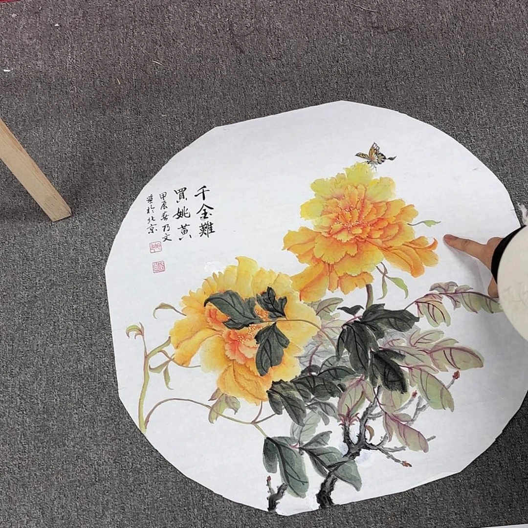 国画国画作品多次入选国内外