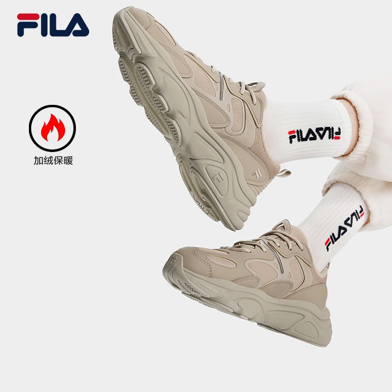 加绒火星2|FILA斐乐男女鞋冬保暖老爹鞋F52M542190F/F12W442124F