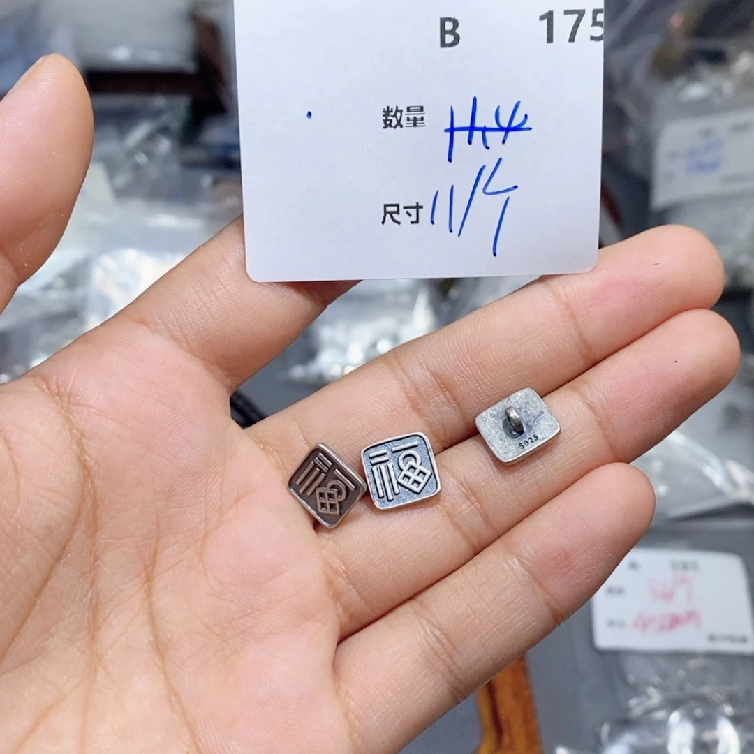 银S925镶嵌颈饰水晶B175