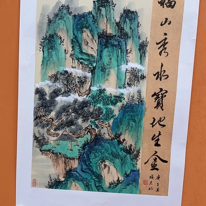 国画书法作品多次参加全国性