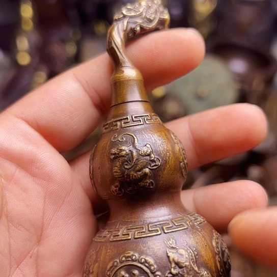 铜制文玩把玩物件