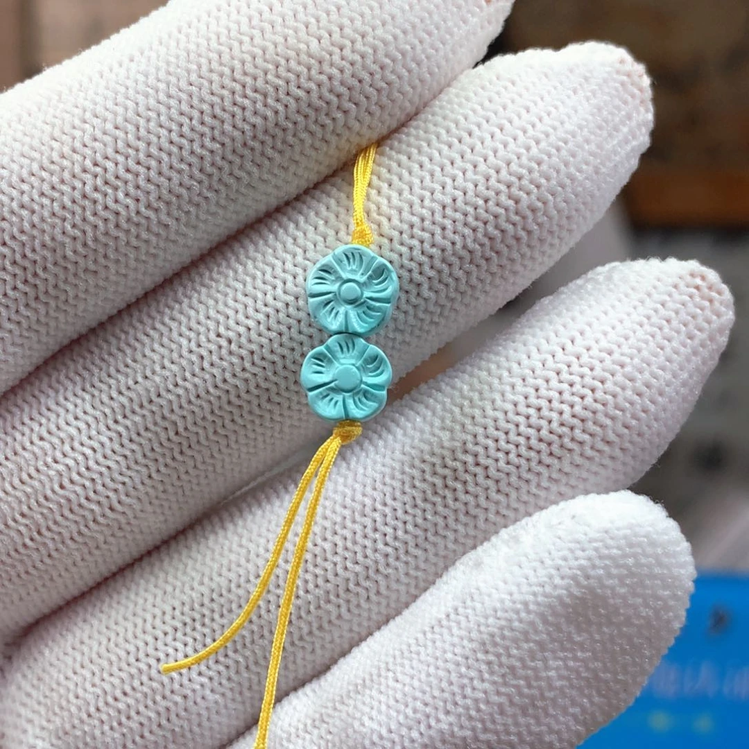 绿松石未镶嵌挂件