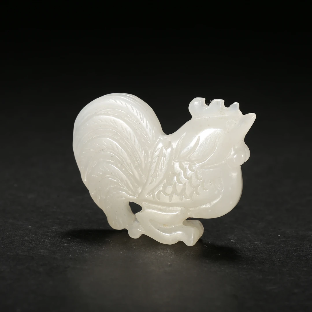 民国*酉鸡玉坠/JTY02251025454/和田玉【北京文博】