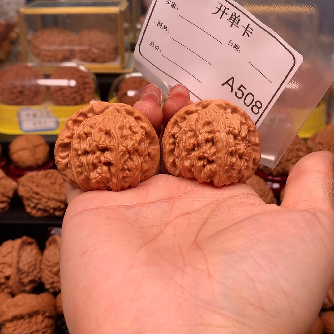 文玩核桃把件用****0白狮子42A508