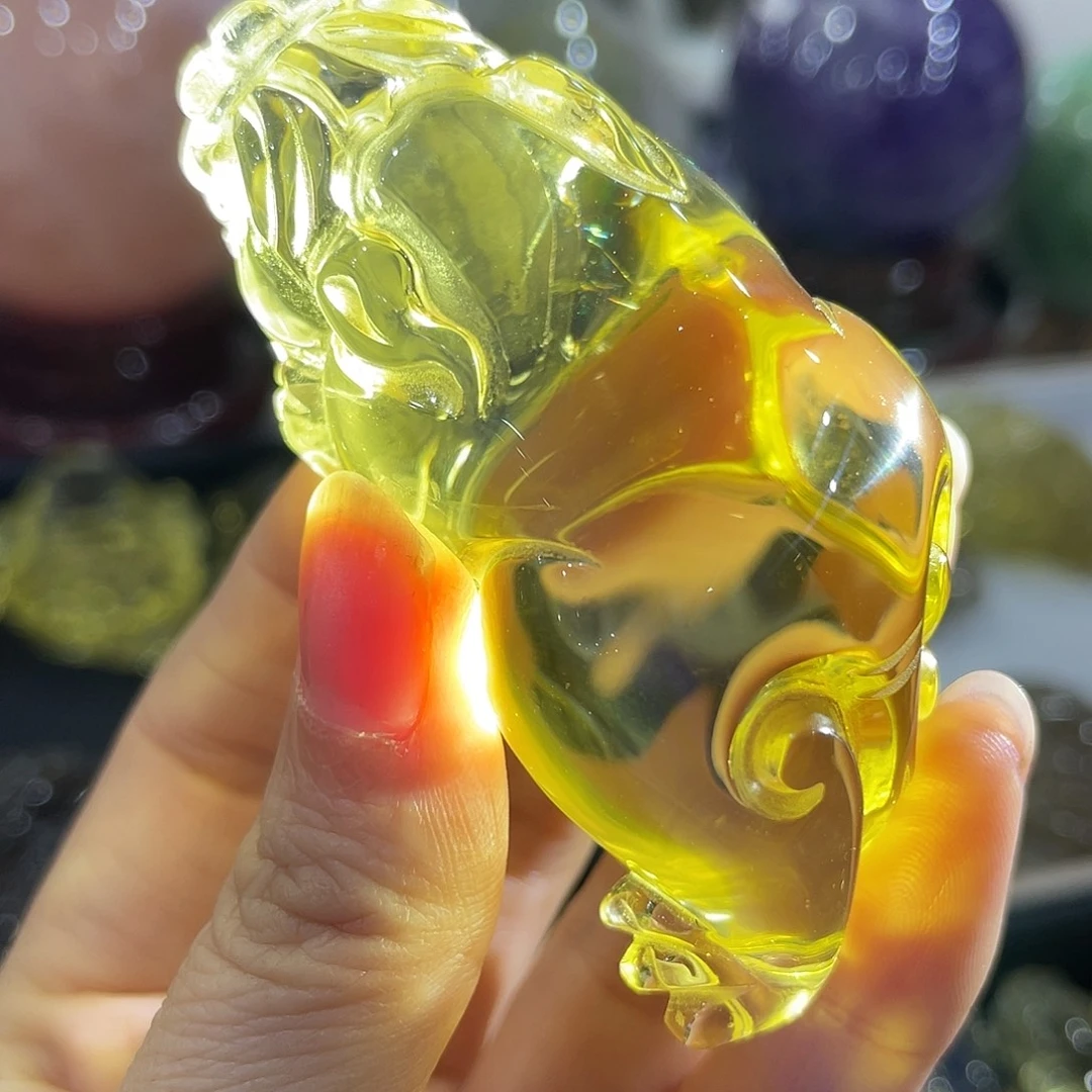 珠宝半成品水晶未镶嵌貔貅