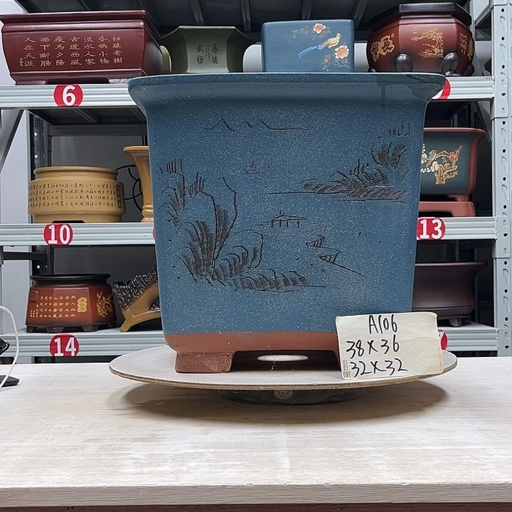 紫砂花盆紫砂花盆