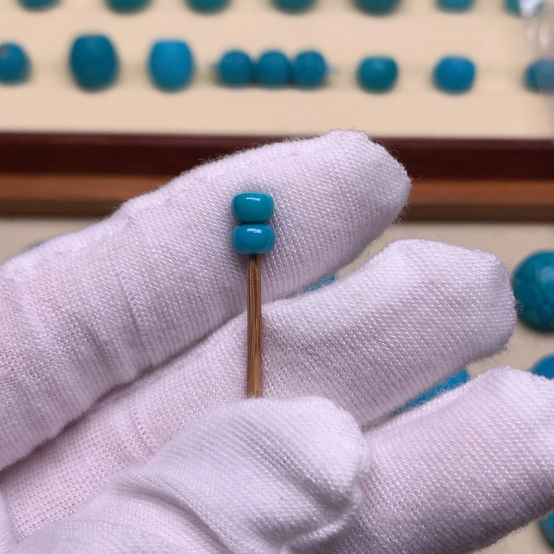 绿松石未镶嵌天然原矿绿松石老型4.8