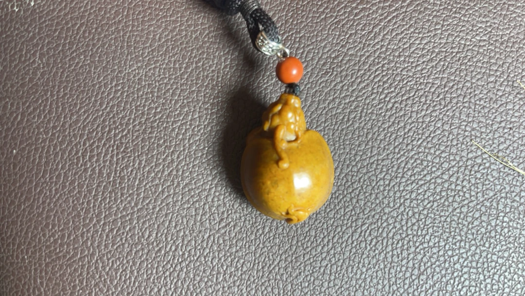 河磨玉熟糖龙龟件