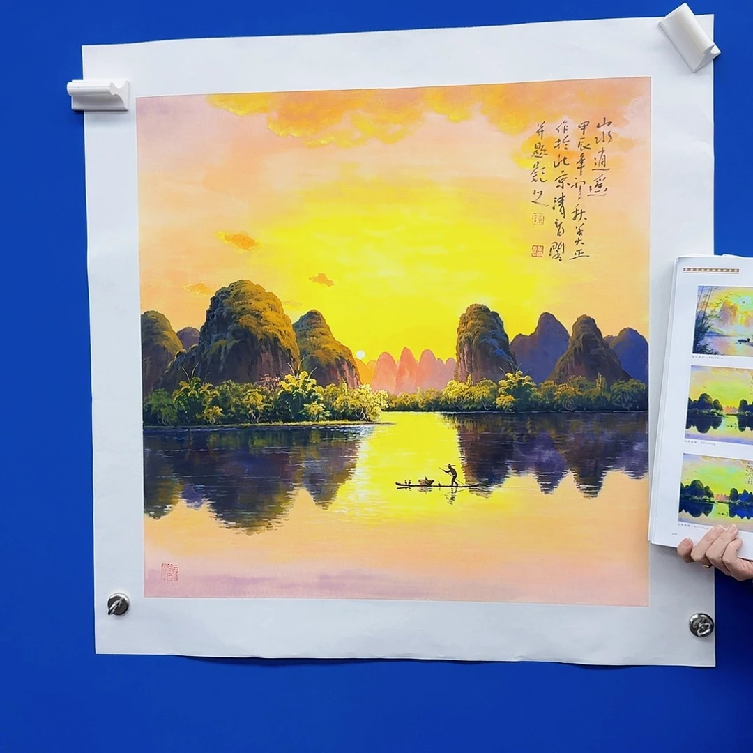 国画多次参加国内外大型画展