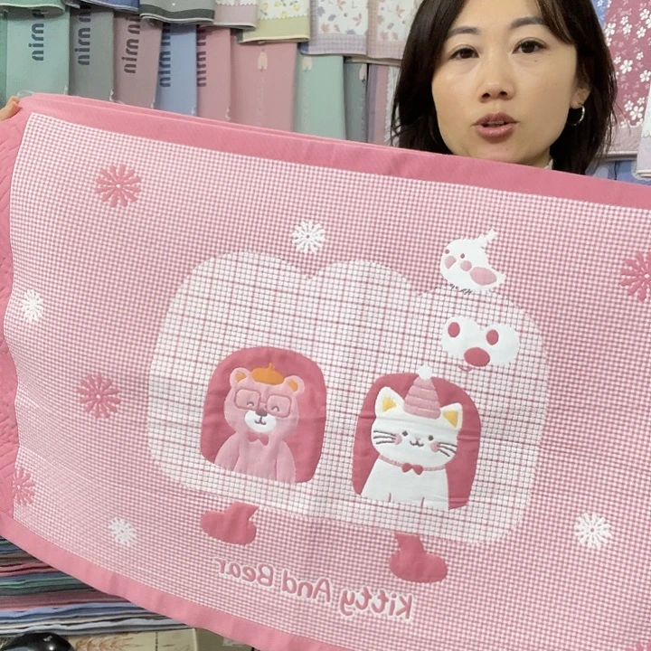 棉特价促销粉色猫咪