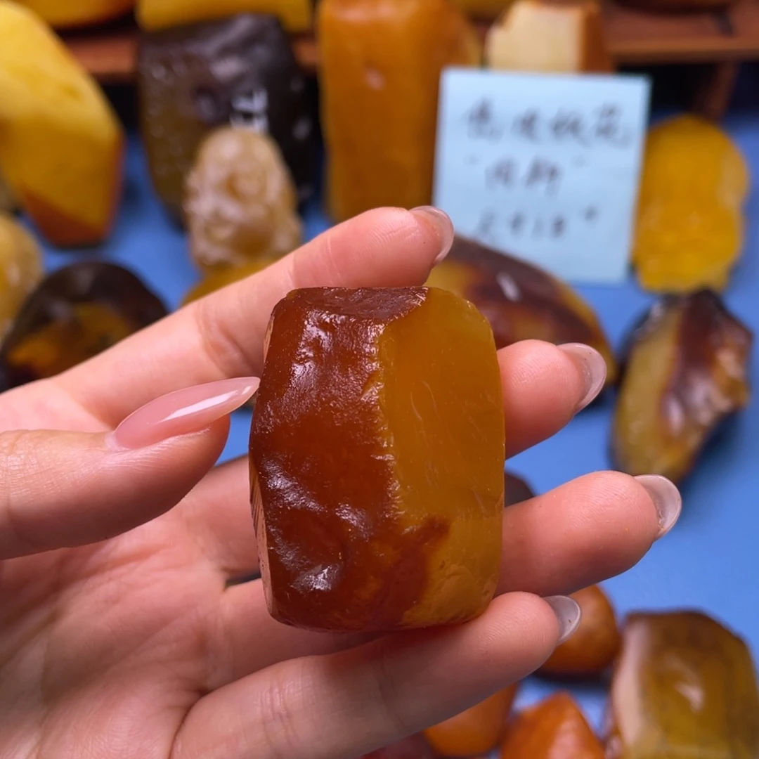 定制蜜蜡未镶嵌业**渣