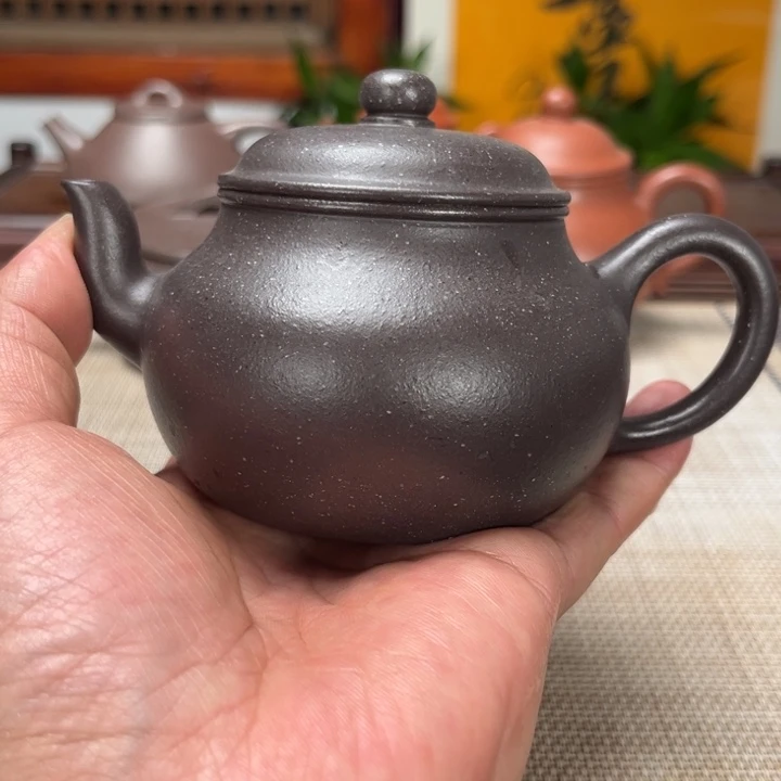 紫砂茶壶h**u全手工孤品