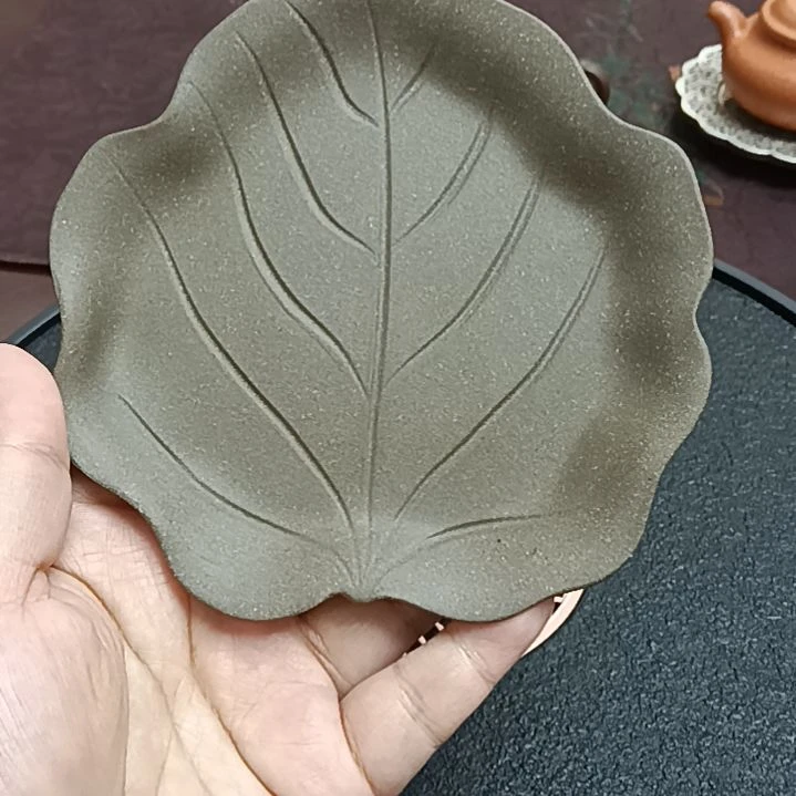 茶杯紫砂青段壶承