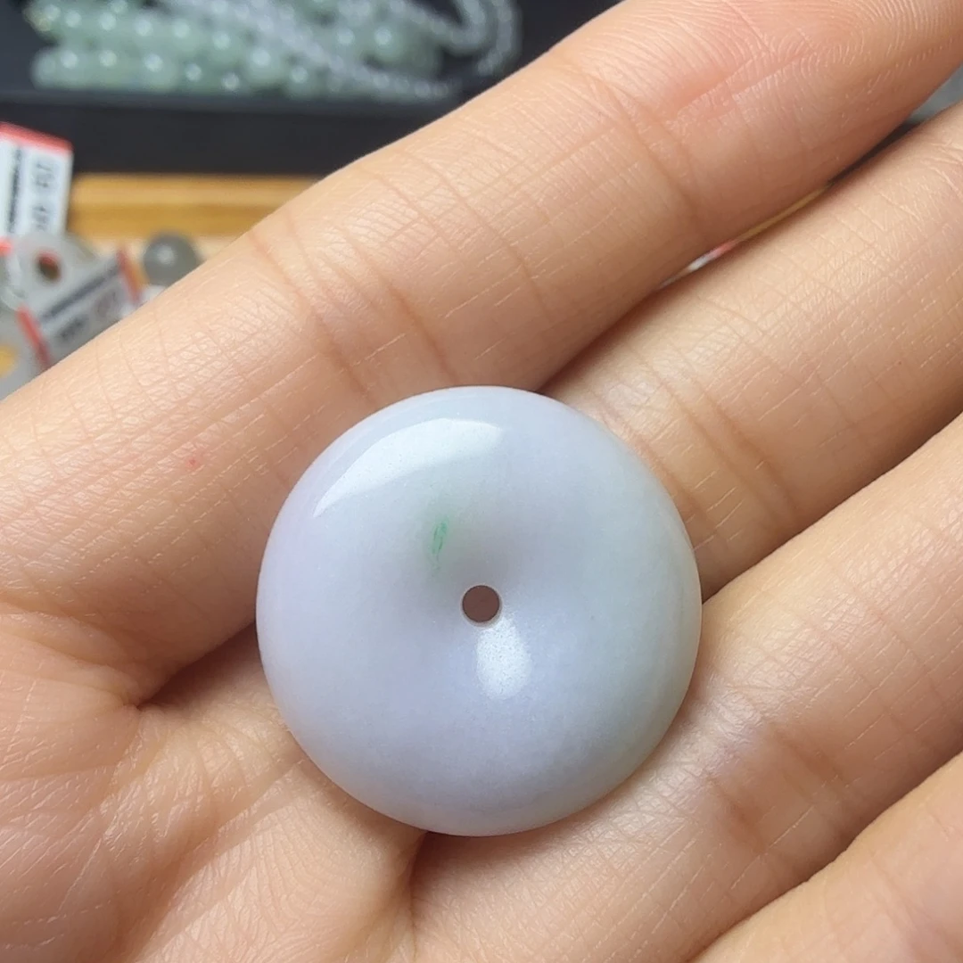 翡翠未镶嵌颈饰天然缅甸翡翠A货