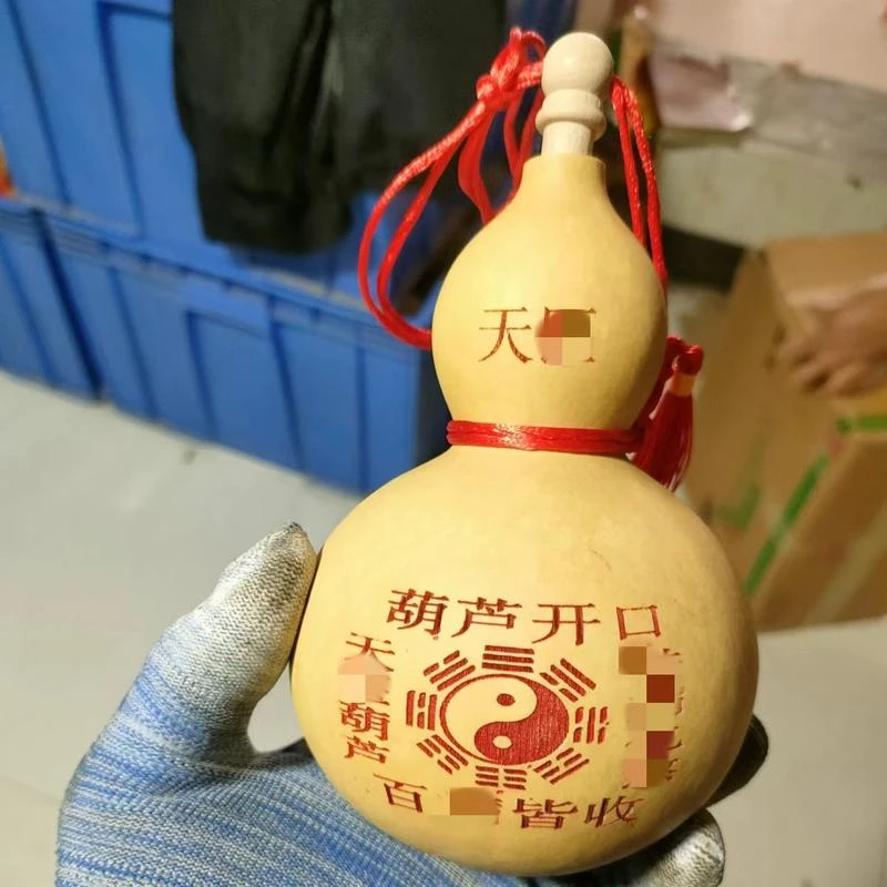 工厂批发14-16cm酒葫芦景区地摊夜市工艺挂件家居摆件工艺酒葫芦