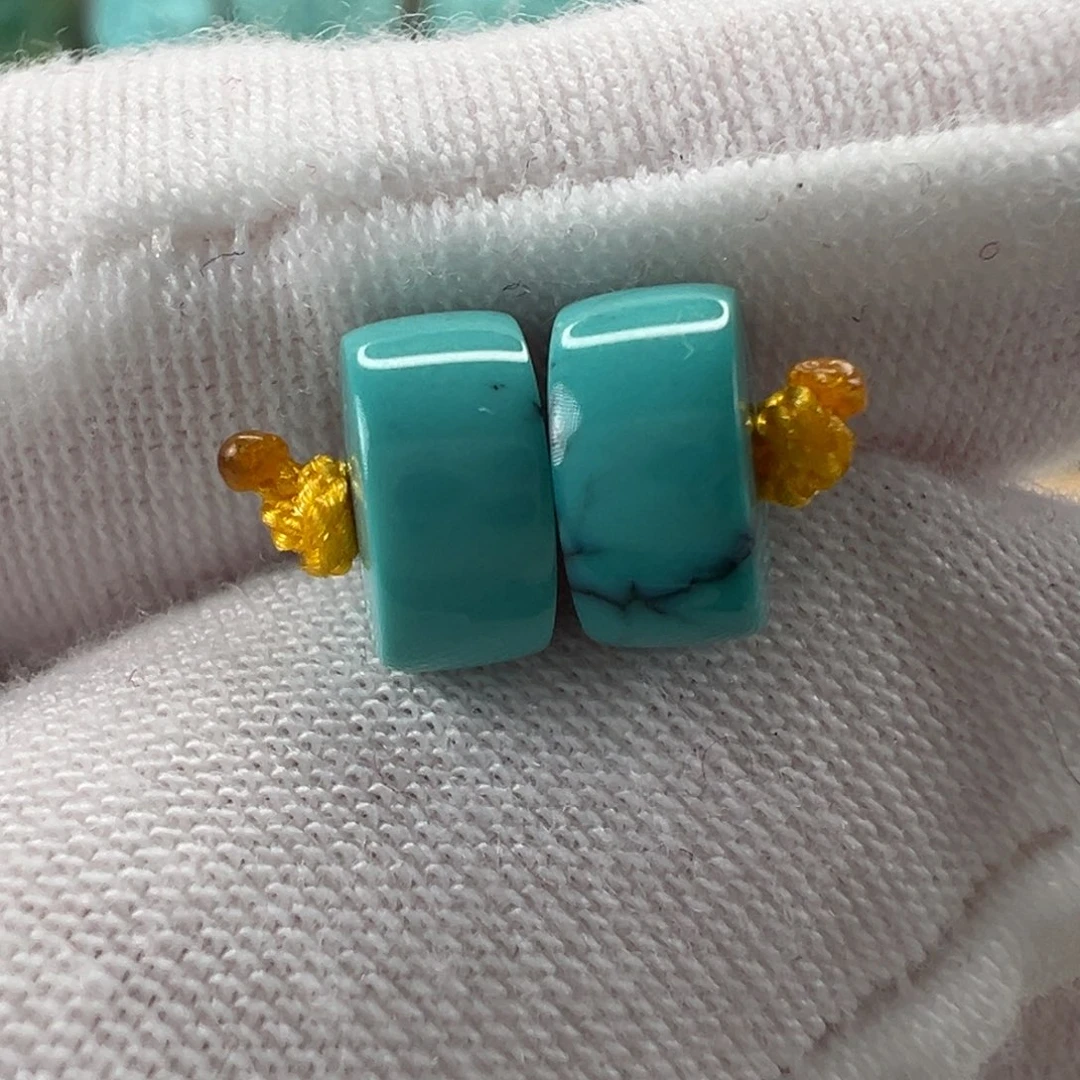 未镶嵌绿松石配饰9mm