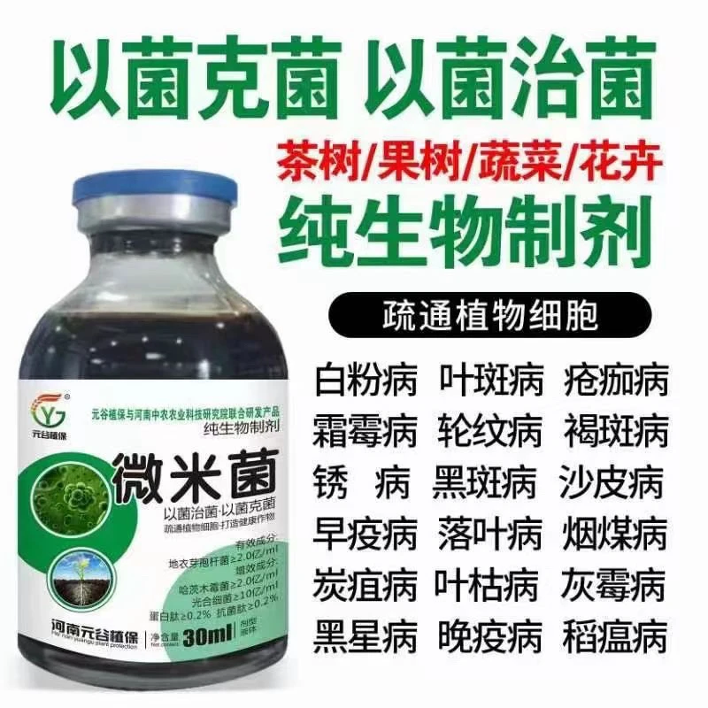 防止真菌细菌的微生物菌剂适用于辣椒西红柿等瓜果蔬菜花卉