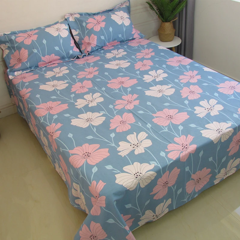 202 纯棉加长款老粗布床单 （适合厚床垫 可拍大一码）全棉精纺棉纱