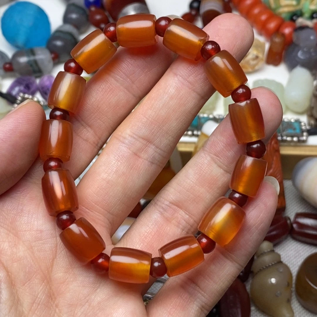 玛瑙/玉髓未镶嵌颈饰