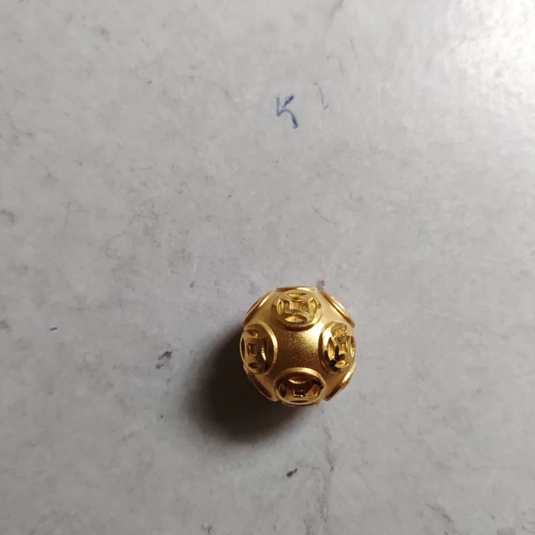 金元宝足金999貔貅珠子首饰