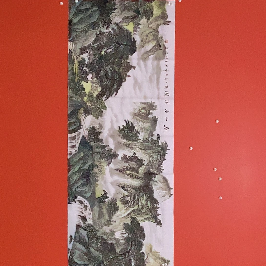 国画山水花鸟字画书画