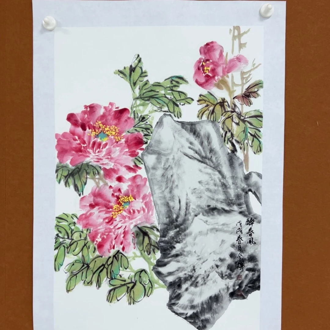 国画张金辉经典作品