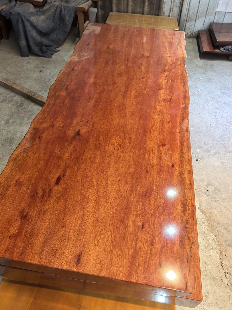 实木大板桌原木整切无拼接茶桌餐桌办公桌会议桌书桌