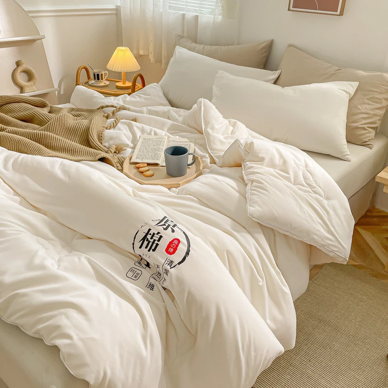 大豆纤维被子冬被四季通用棉被被芯单人空调被宿舍学生春秋被夏被