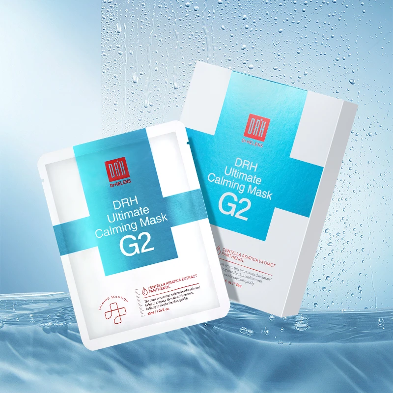 多特海纶舒缓抗皱面膜韩国进口滋润透亮熬夜补水保湿护肤6盒30片