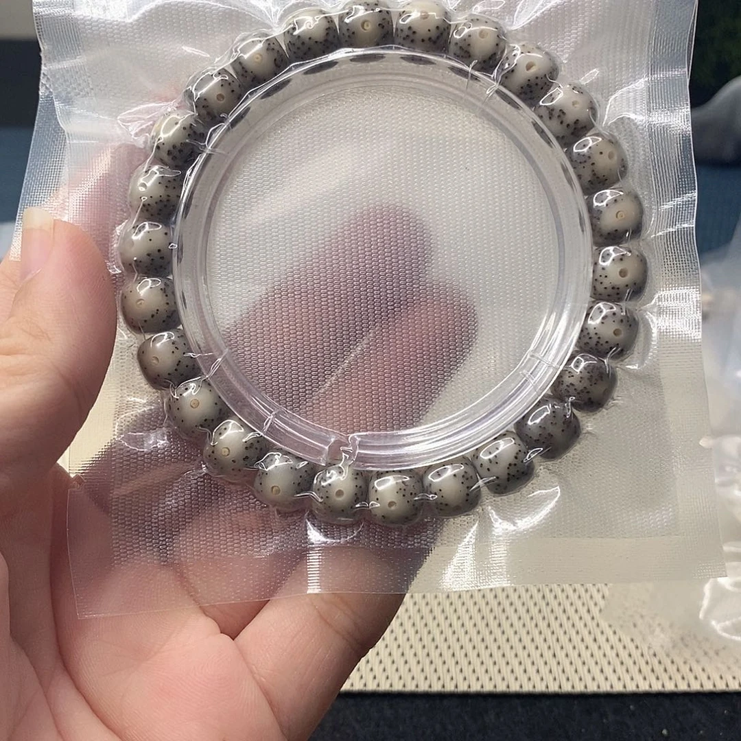 星月菩提吊坠石玉大眼单圈98