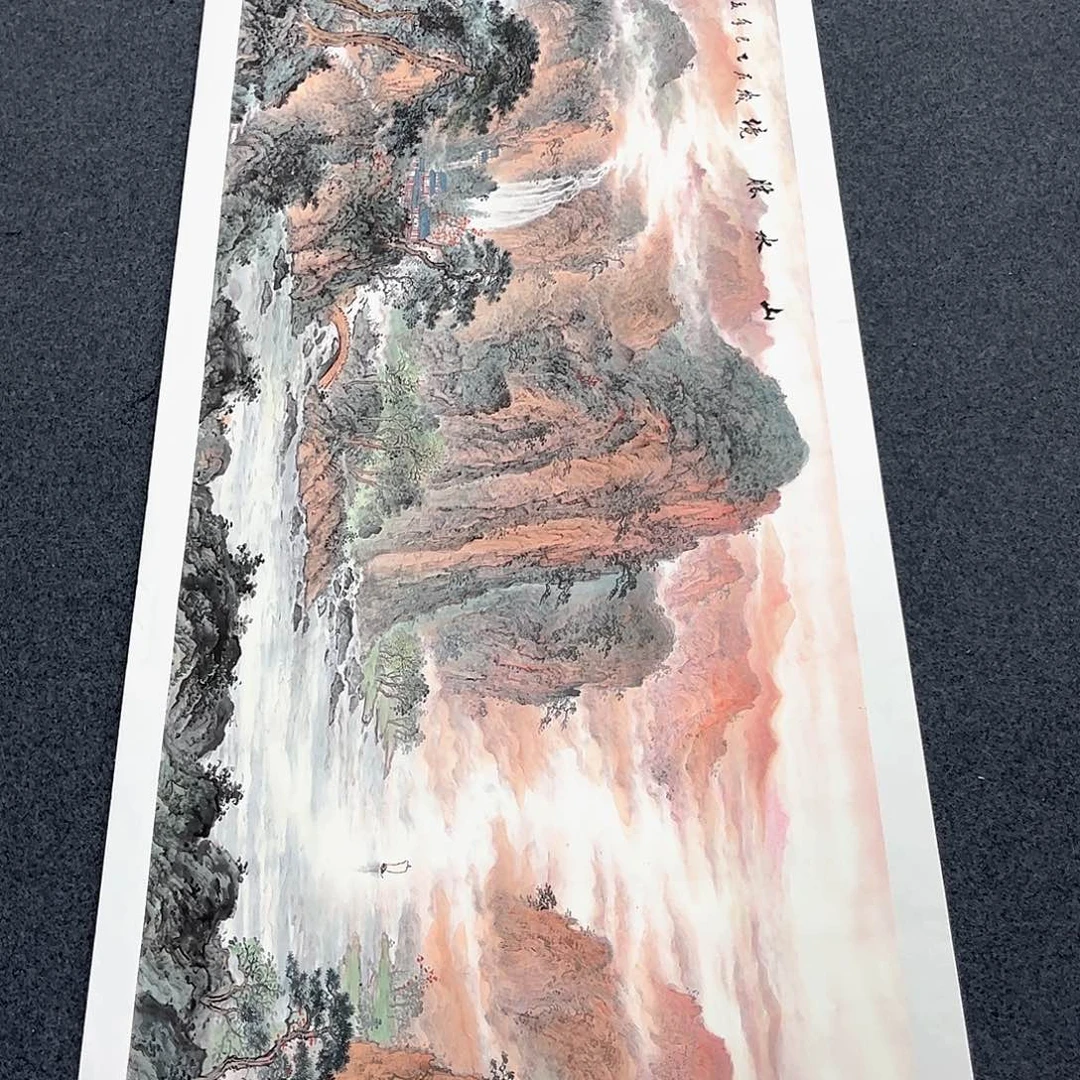 国画国画老师手绘作品