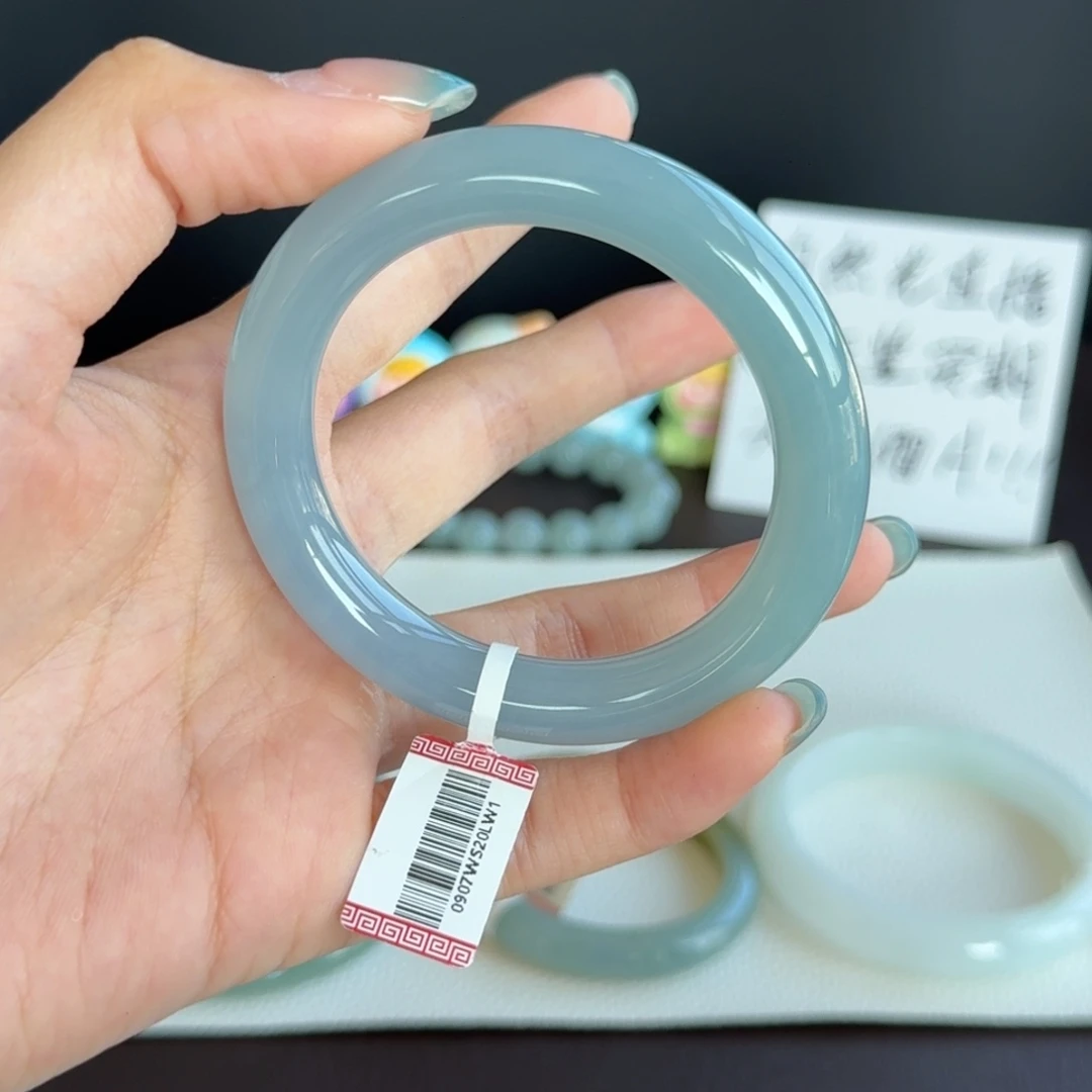 翡翠未镶嵌手镯21号 51.3