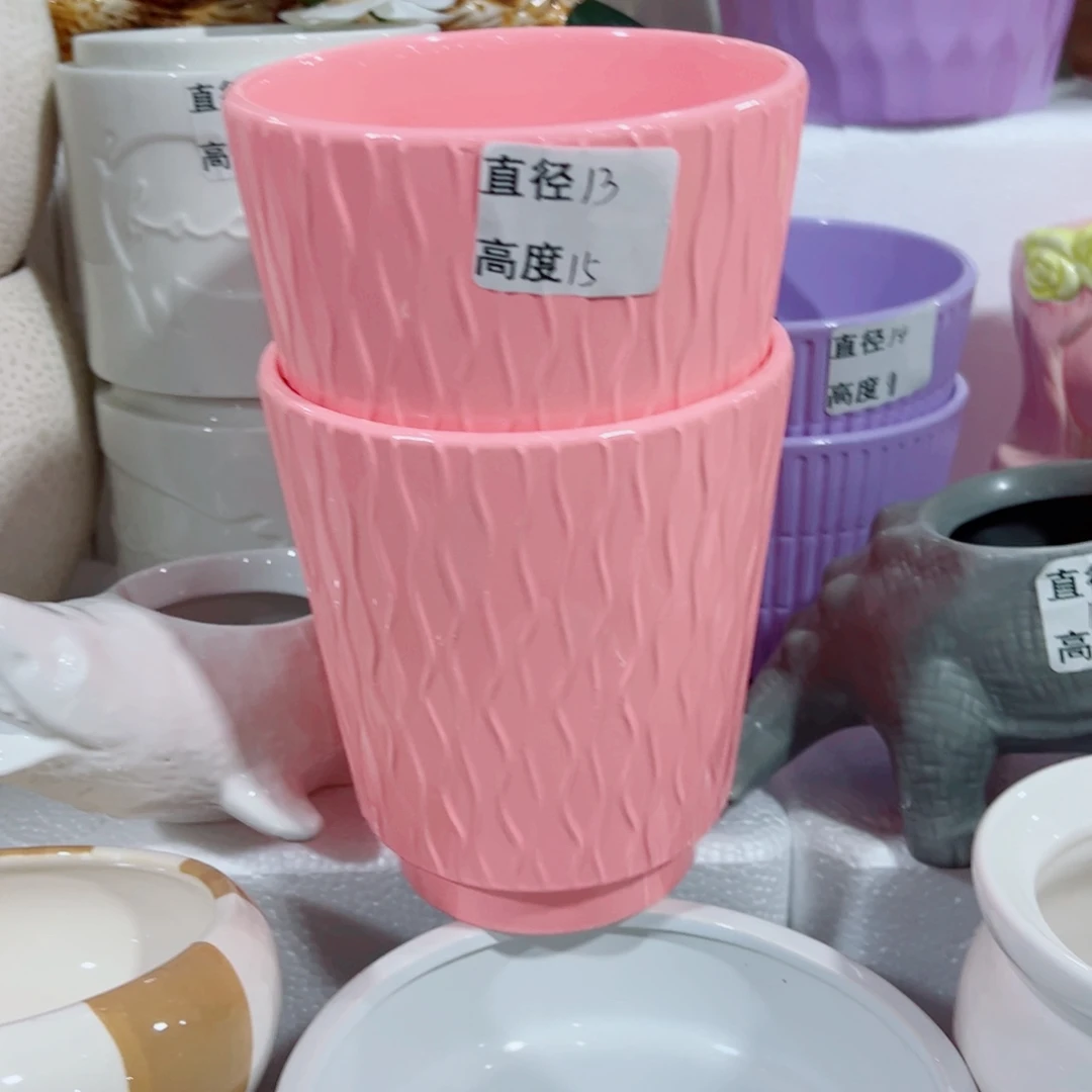 有孔，陶瓷花盆满10米包邮发货