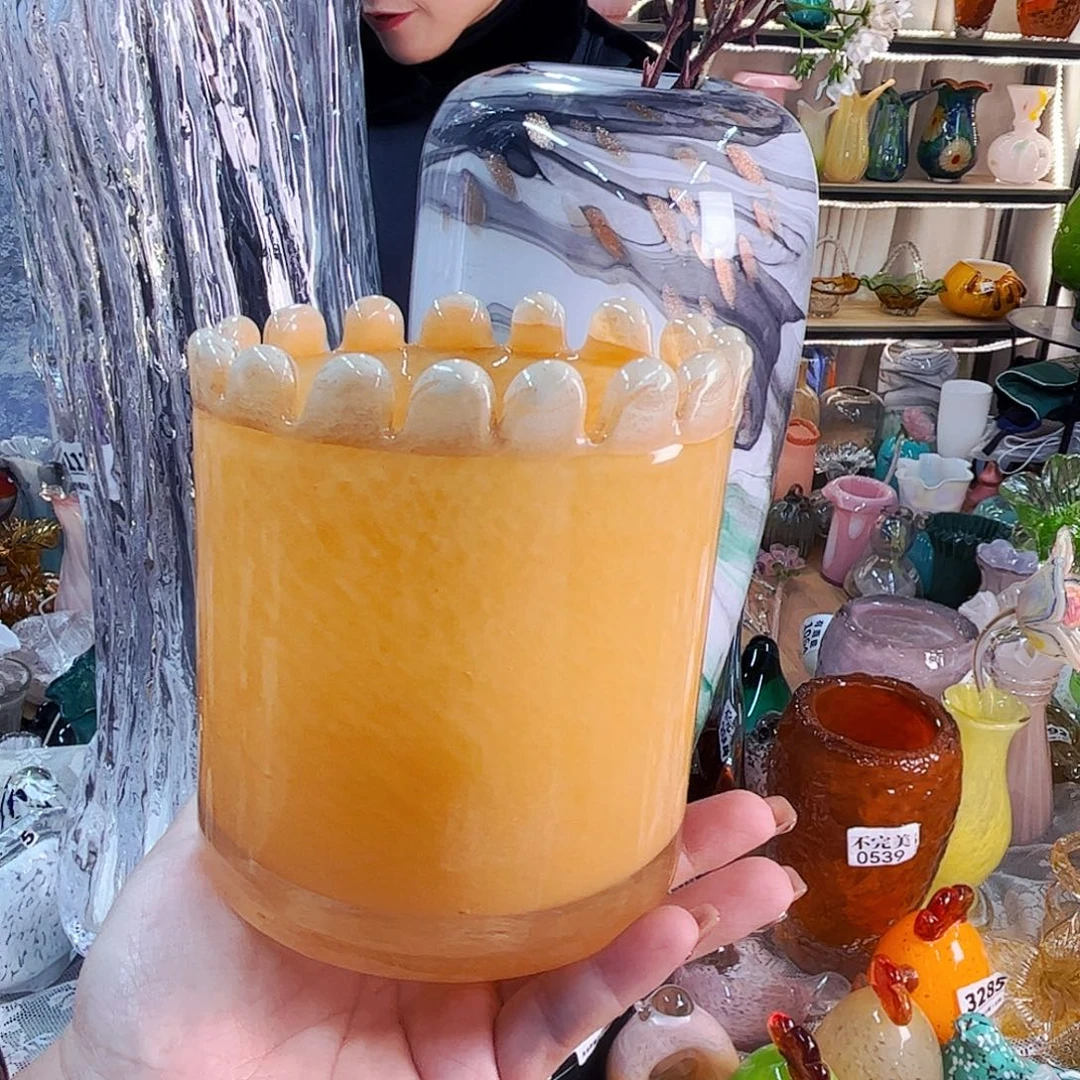 杯家悦美居琉璃摆件