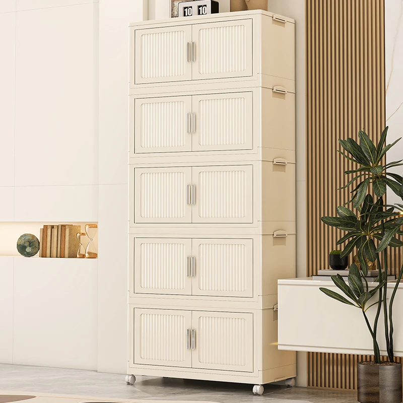 HQ【定制78款】多功能大容量简易安装可折叠收纳柜衣物收纳