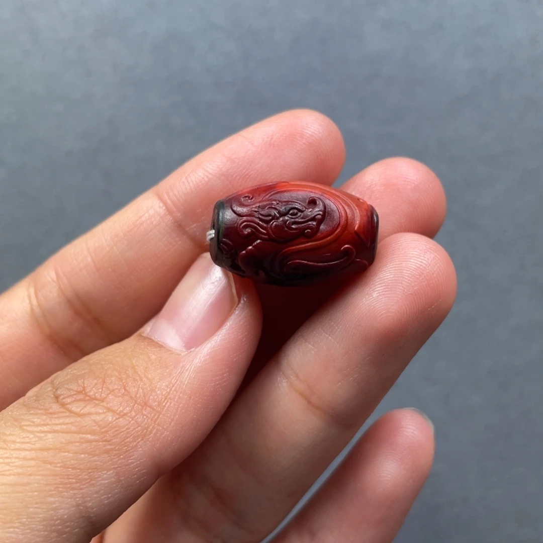 南红玛瑙未镶嵌配饰12.3mm