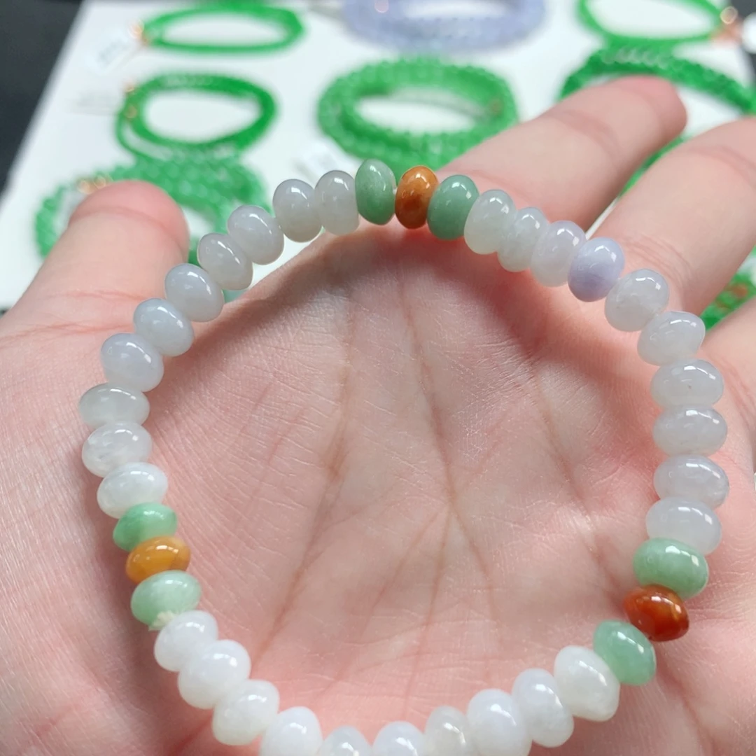 翡翠未镶嵌手链翡翠