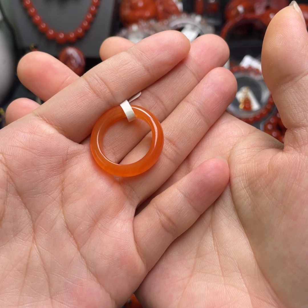 【闪购商品】未镶嵌戒圈19.2mm南红玛瑙