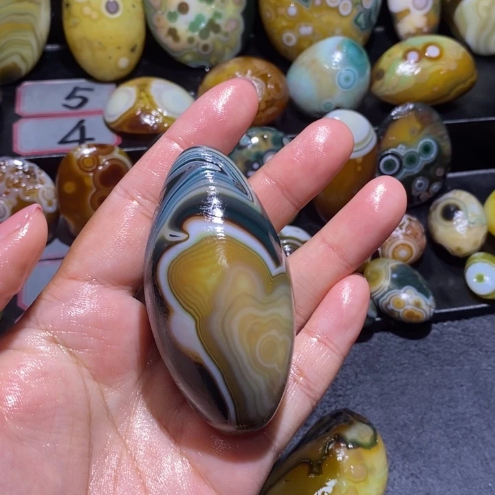 江***卡玛瑙/玉髓未镶嵌珠宝半成品