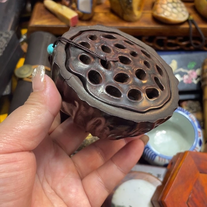 紫檀木类端景台陶瓷艺术家的作品