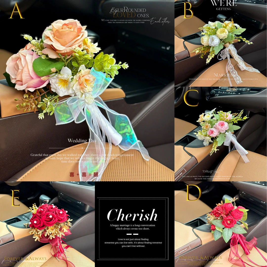 手捧花旅拍结婚领证登记手捧花适合新娘伴娘的婚礼花束