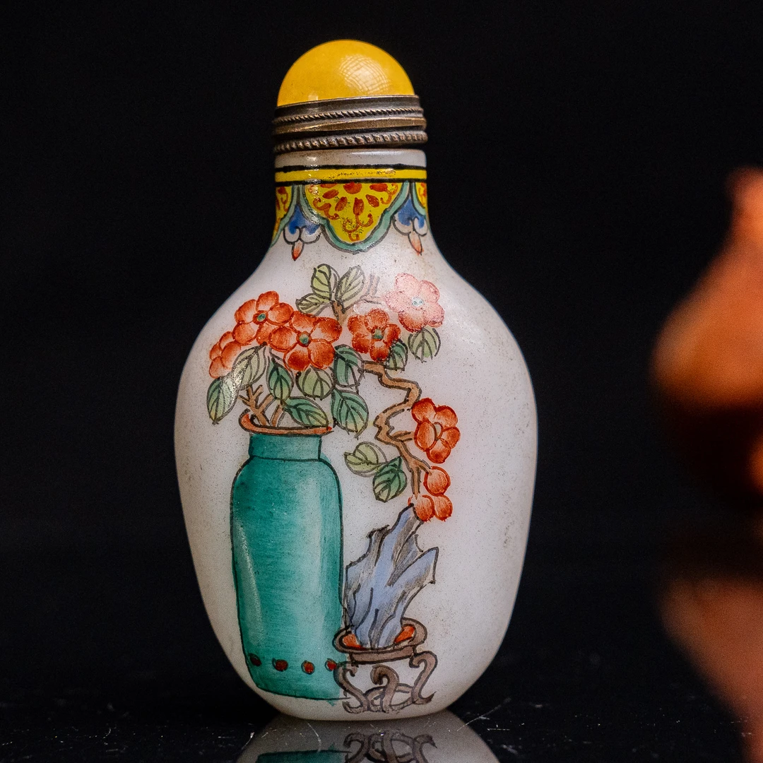 旧藏鼻烟壶花件-CS